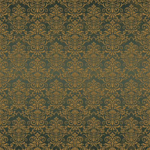 Seamless luxurious wallpaper - Vector, Image