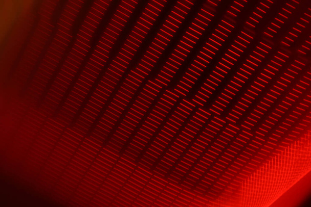 A digital tech background design with abstract red lights - Fotografie, Obrázek