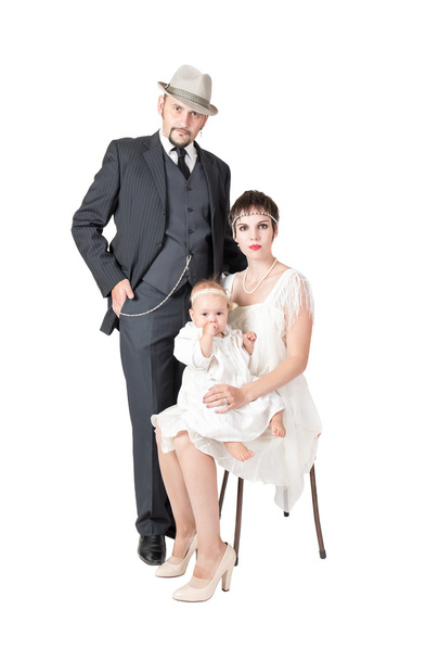 portrait of a family - Foto, afbeelding