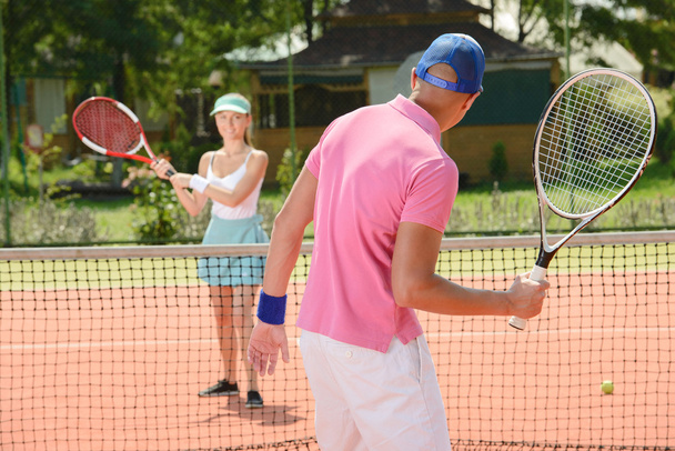 Tennis Court - Foto, Imagem