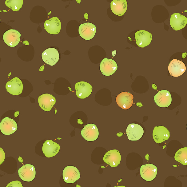Patrón de manzanas
 - Vector, imagen