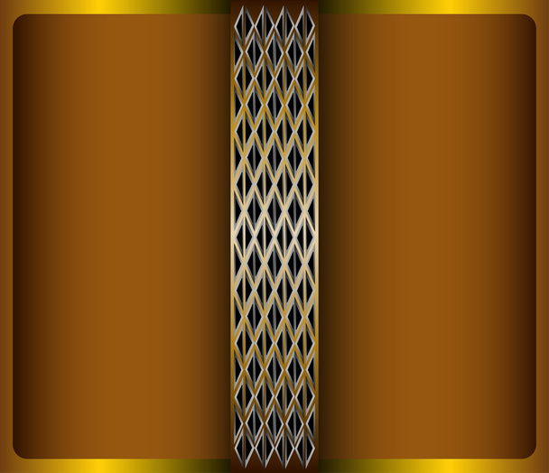 Абстрактный коричневый фон
 - Вектор,изображение