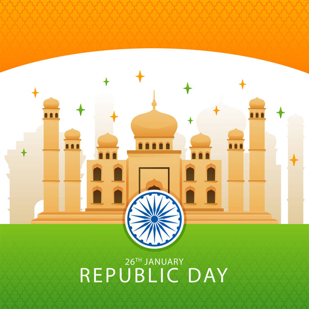 Індійська Республіки святкування дня - Вектор, зображення