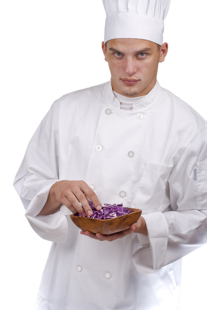 Chef in uniform - Fotoğraf, Görsel