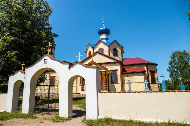 Ortodox templom Szent Jakab apostol Losinkában. Lengyelország - Fotó, kép