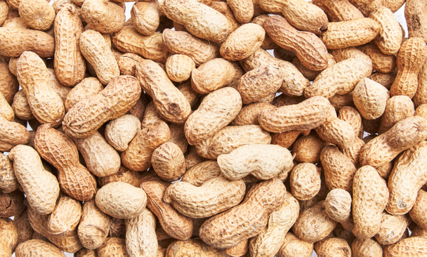  Bunch of peanuts with shell texture - Photo, Image