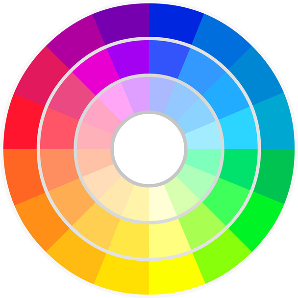 Circle of Colors - Vector, Image