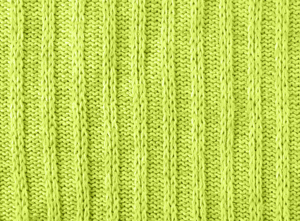 olive green knitwear texture background - Photo, Image