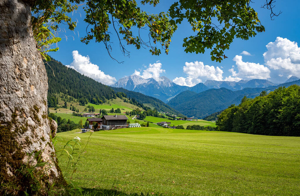 Summer landscape in Berchtesgaden, Bavaria, Germany - Foto, immagini