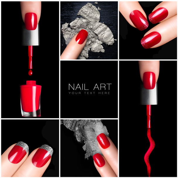 Nail Art Trend. Maniküre-Set - Foto, Bild