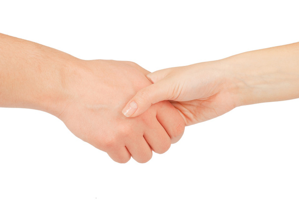 Shaking hands of two people - Valokuva, kuva