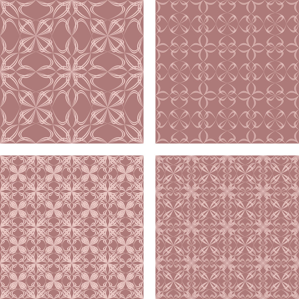 Seamless pattern set - Vector, Image