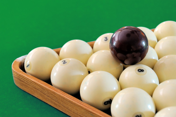 Billiard balls  - Фото, изображение