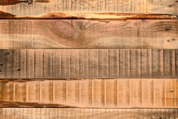 Hard oak wood pallet board background texture. - Photo, Image