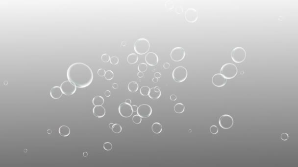 Bubbles mozgó animációs mozgógrafika - Felvétel, videó