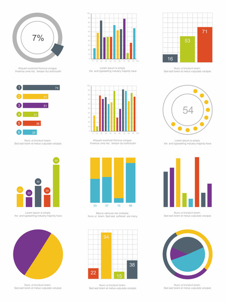 Infographics elements - ベクター画像
