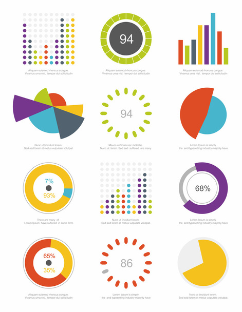 Infographics elements - Vector, imagen