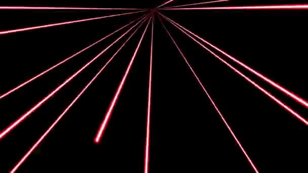 Лазерный свет в центре внимания графики движения - Кадры, видео