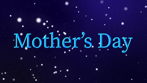 Mother's Day Message Gift Present Motion Graphics - Filmati, video