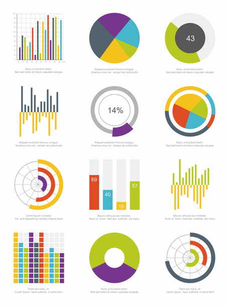 Infographics elements - Vetor, Imagem