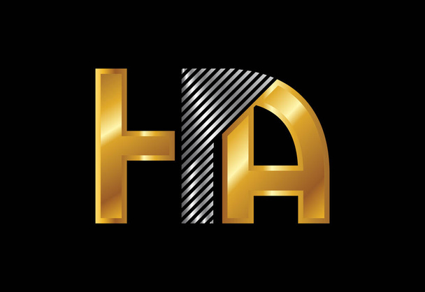Alkuperäinen kirjain H Logo Design Vector. Graafiset aakkoset Symbol Corporate Business Identity - Vektori, kuva