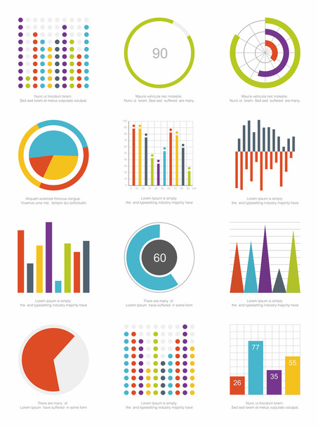 Infographics elements - Vektori, kuva