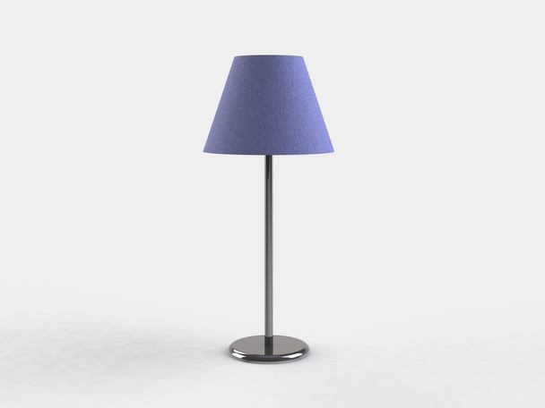Lampe moderne. Illustration 3d sur fond blanc
 - Photo, image