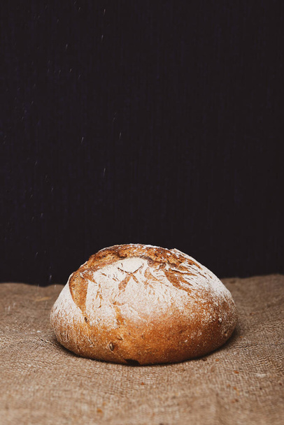 delicious natural aesthetic baked bread - Foto, Imagem