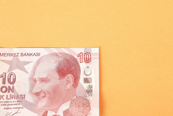 Turkin valuutta, Turkin liirasetelit - Valokuva, kuva