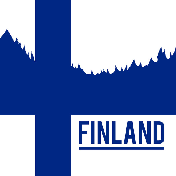 Finlândia design
  - Vetor, Imagem