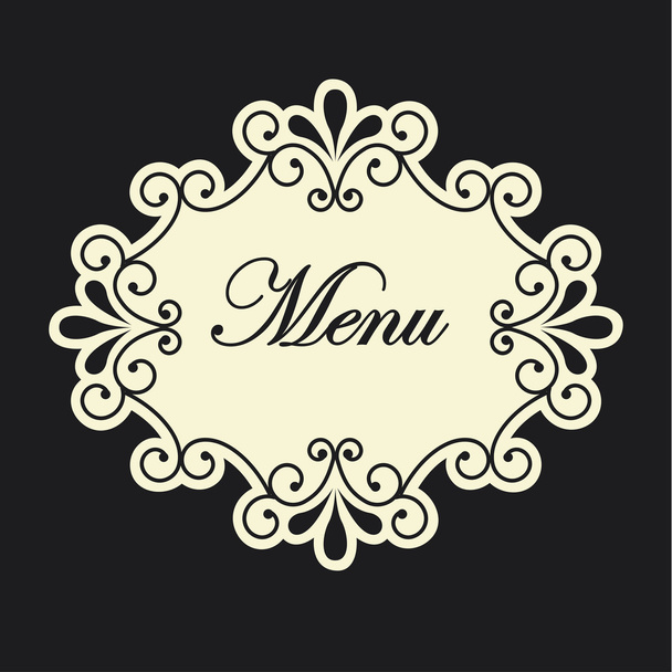 menu design  - Vector, imagen