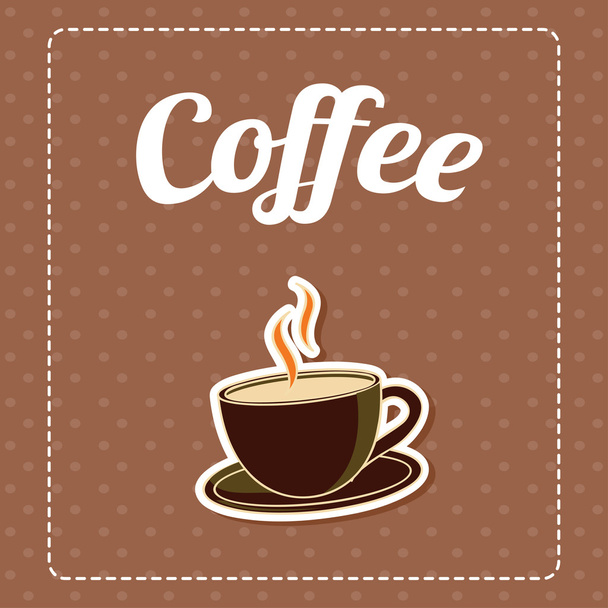 coffee design  - Vetor, Imagem