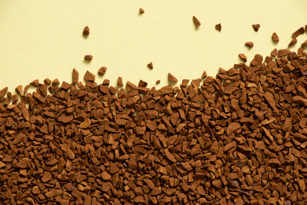 granular coffee on isolated background, coffee background - Foto, immagini