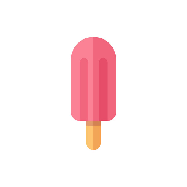 popsicle ice cream simple icon, vector illustration - Vector, Image