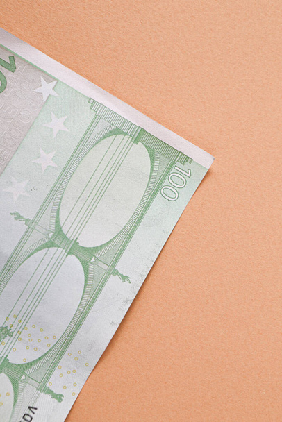 Pieniądze w walucie europejskiej, banknoty euro - Zdjęcie, obraz