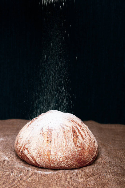 delicious natural aesthetic baked bread - Fotografie, Obrázek