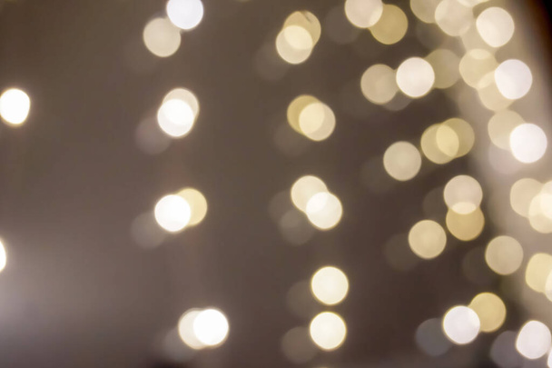 Defocused lights - Christmas decoration - Foto, Imagen
