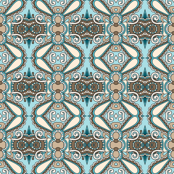seamless geometry vintage pattern, ethnic style ornamental backg - Vektör, Görsel