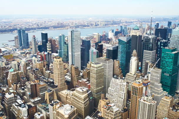 Vista del paisaje urbano de Manhattan desde el Empire State Building
 - Foto, Imagen