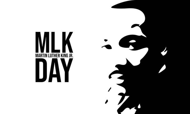 United States of America Martin Luther King Jr. Day Background Design. - Vector, Image