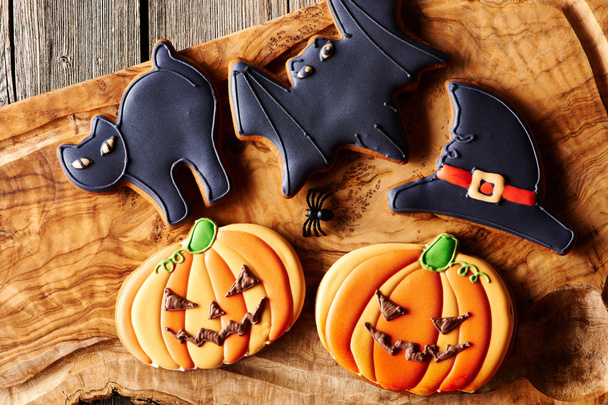 Halloween domácí perník cookies - Fotografie, Obrázek