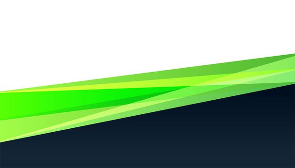 Modern green abstract background. Vector illustration design for presentation, banner, cover, web, flyer, card, poster, wallpaper, texture, slide, magazine, and powerpoint. - Vektor, obrázek
