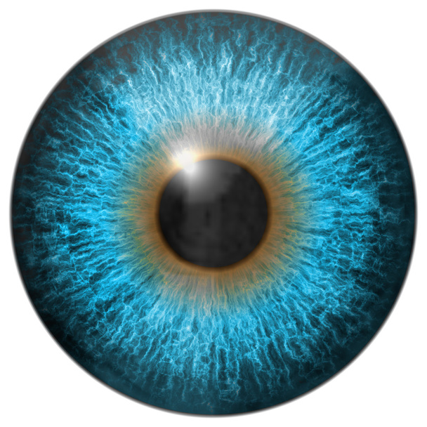 Augen-Iris erzeugt Hires Textur - Foto, Bild