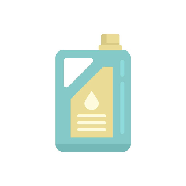 Chemical fertilizer canister icon flat isolated vector - ベクター画像