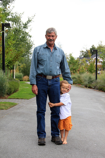 Grandfather and grandson - Photo, Image