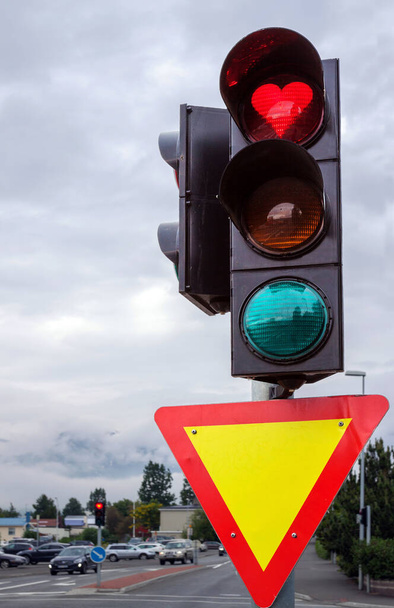 traffic light on the road - Photo, Image