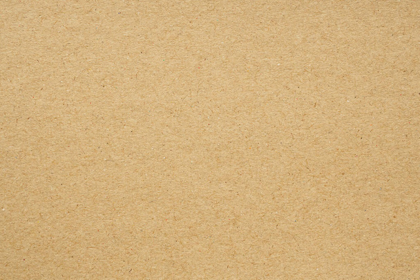 Brown eco recycled kraft paper sheet texture cardboard background - Photo, Image