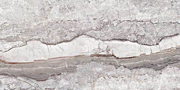  Gray travertine stone surface. Natural stone background - Foto, imagen