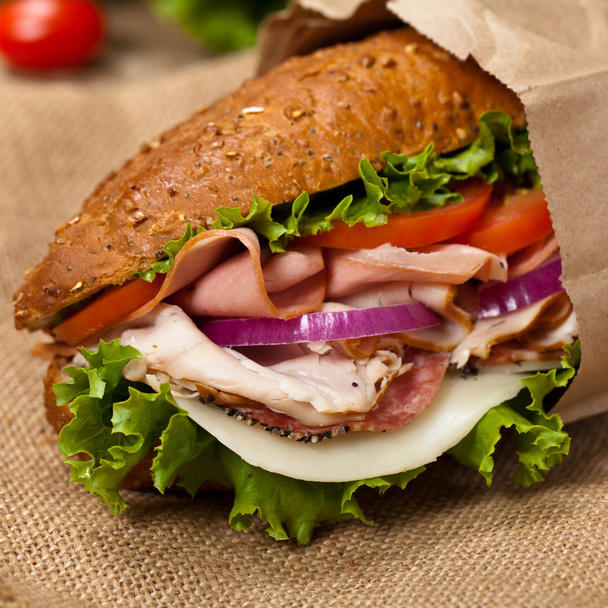 Sub sándwich
 - Foto, Imagen