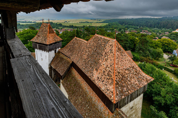 The fortified church of Visrci in Romania - Foto, Bild